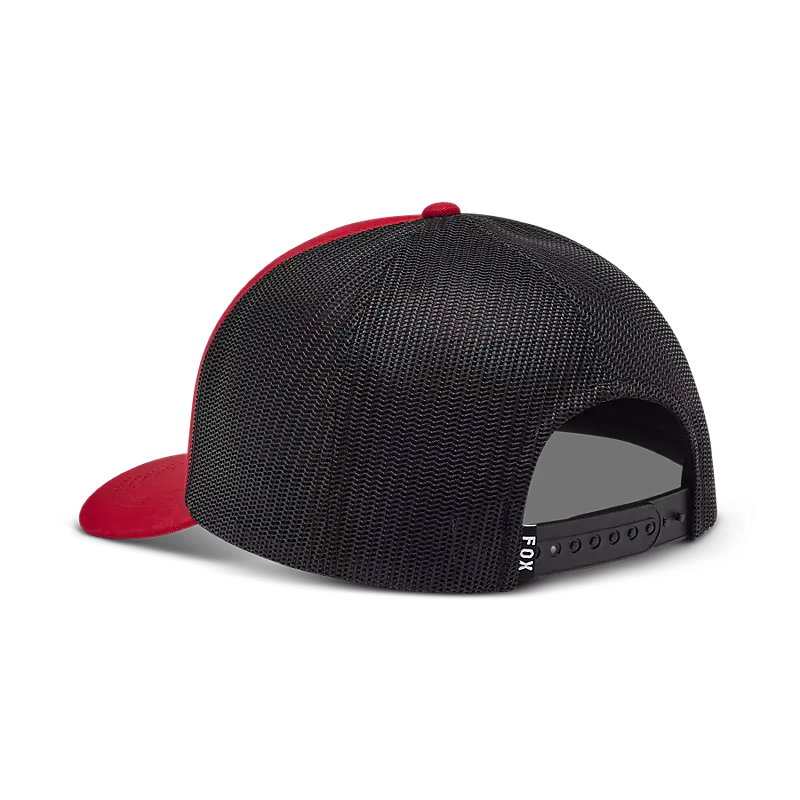 Fox Racing Fox Head Trucker Hat Flame Red