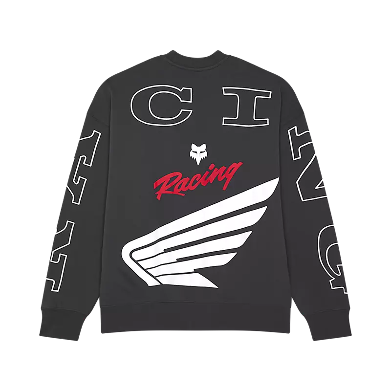 Fox Racing Honda Oversized Fleece Crew Dark Shadow
