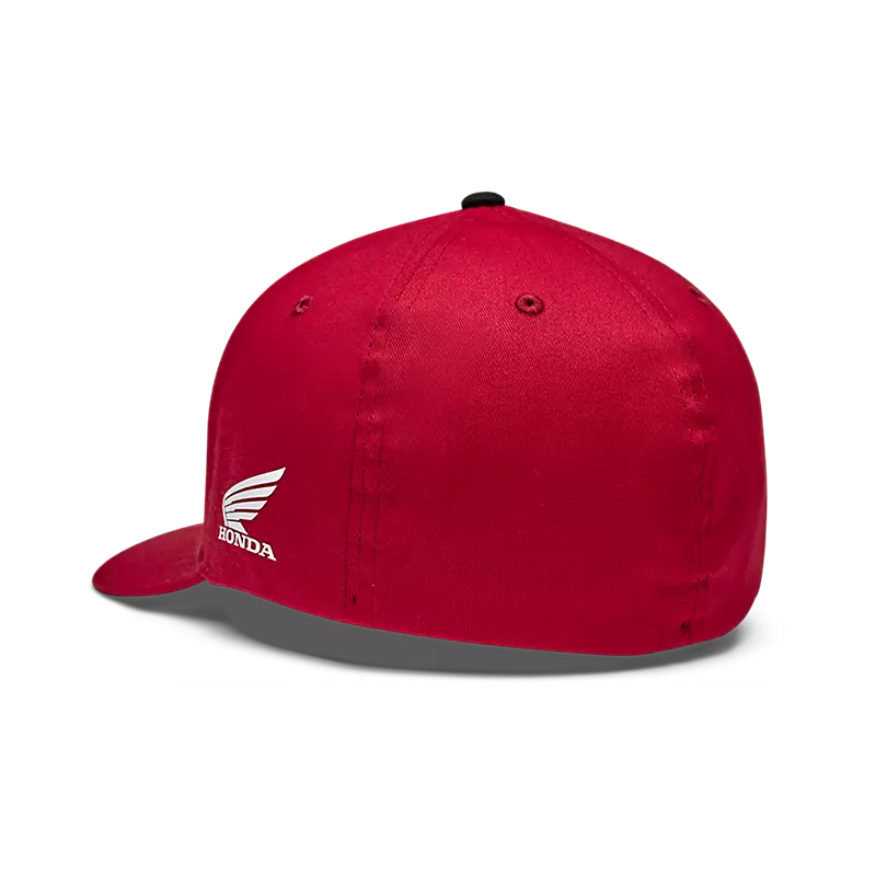 Fox Racing X Honda Flexfit Hat Red