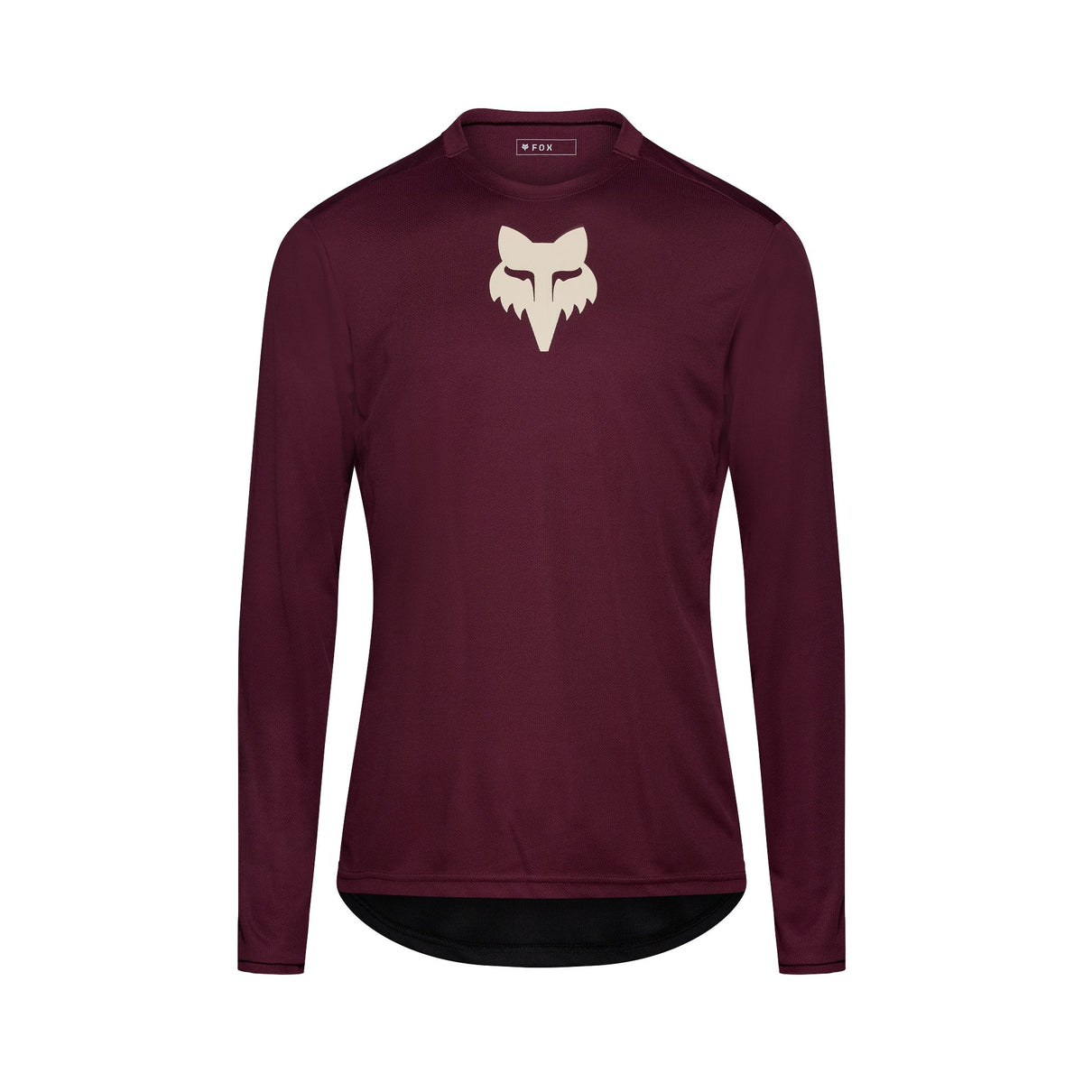Maglia a maniche lunghe Fox Racing Ranger Fox Head Bordeaux Scuro