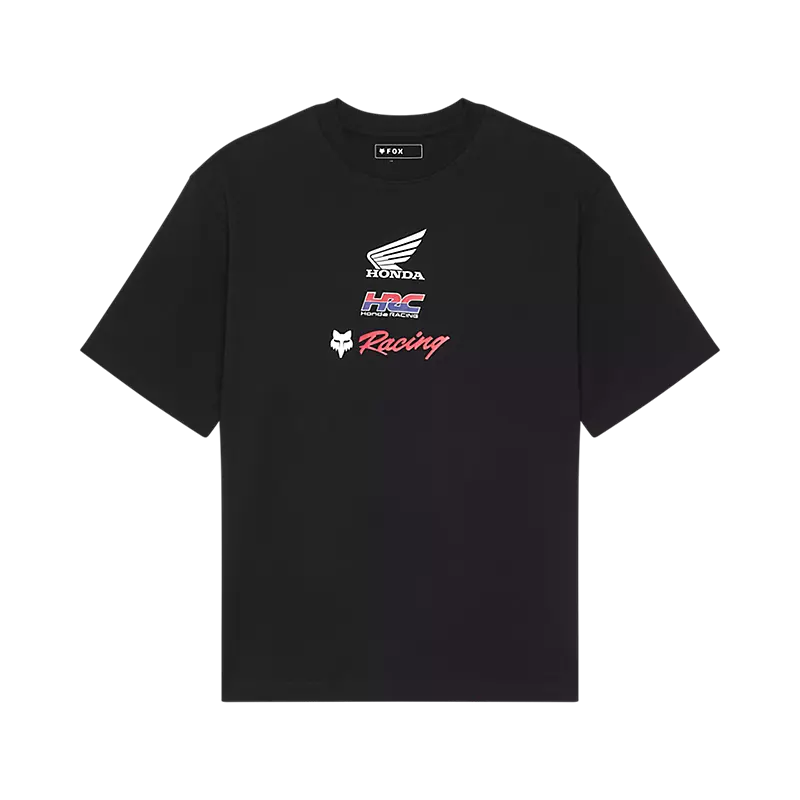 Fox Racing Honda Oversized Short Sleeve Tee Black