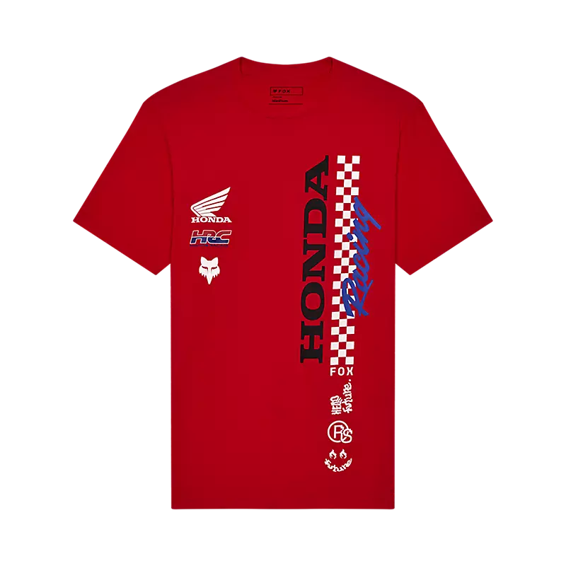 Fox Racing Honda Short Sleeve Tee Red