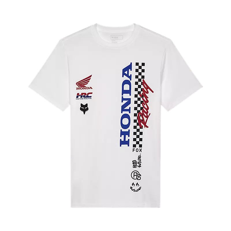 Fox Racing Honda Short Sleeve Tee Optic White