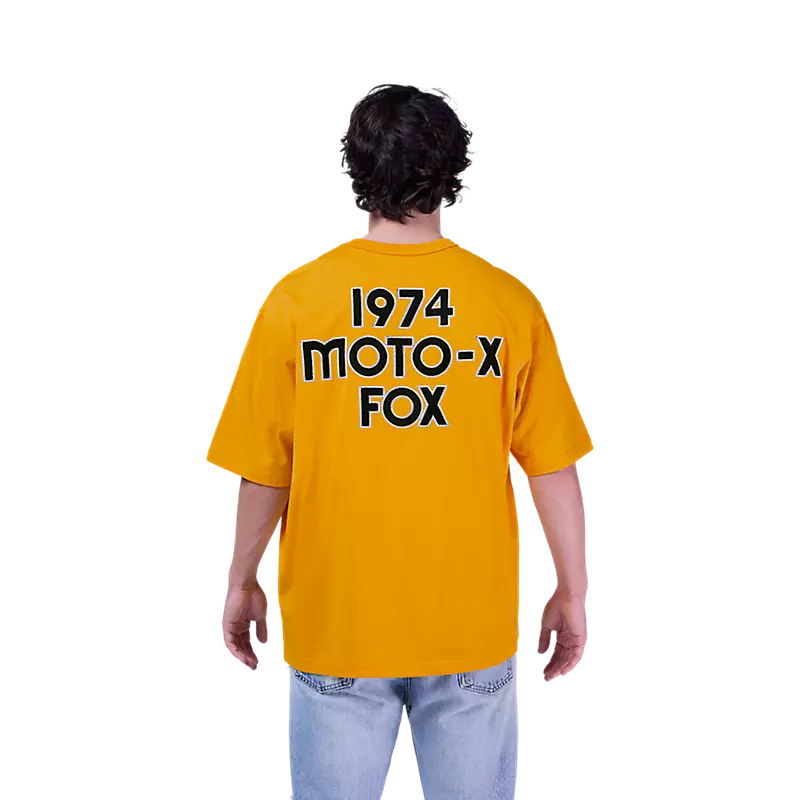 Fox Racing Moto-X Oversized Short Sleeve Tee Mustard
