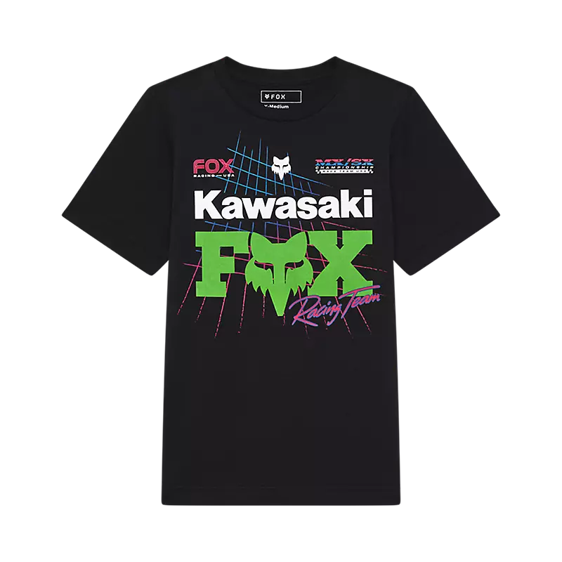 Fox Racing Youth X Kawi Short Sleeve Tee Black