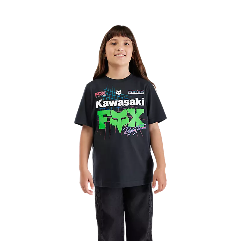 Fox Racing Youth X Kawi Short Sleeve Tee Black