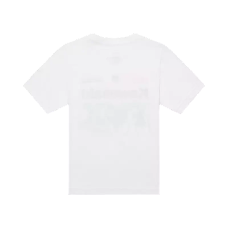 Fox Racing Youth X Kawi Short Sleeve Tee Optic White