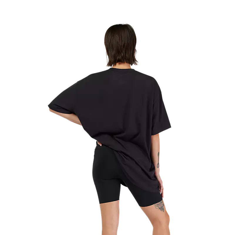 Fox Racing Women's X Kawi Oversized Short Sleeve Tee Black