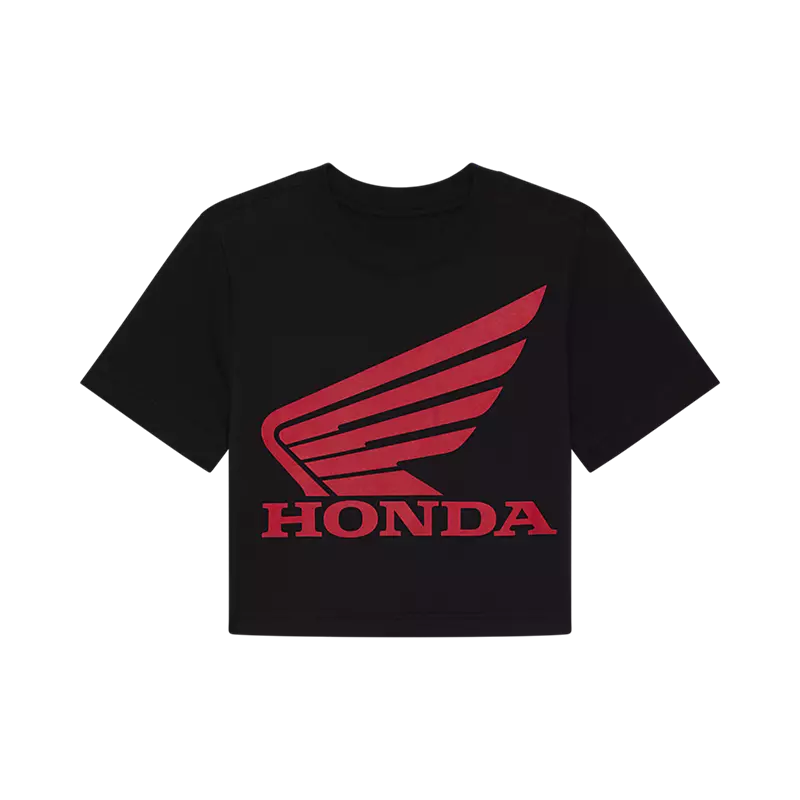 Fox Racing Women's X Honda Baby Tee Black