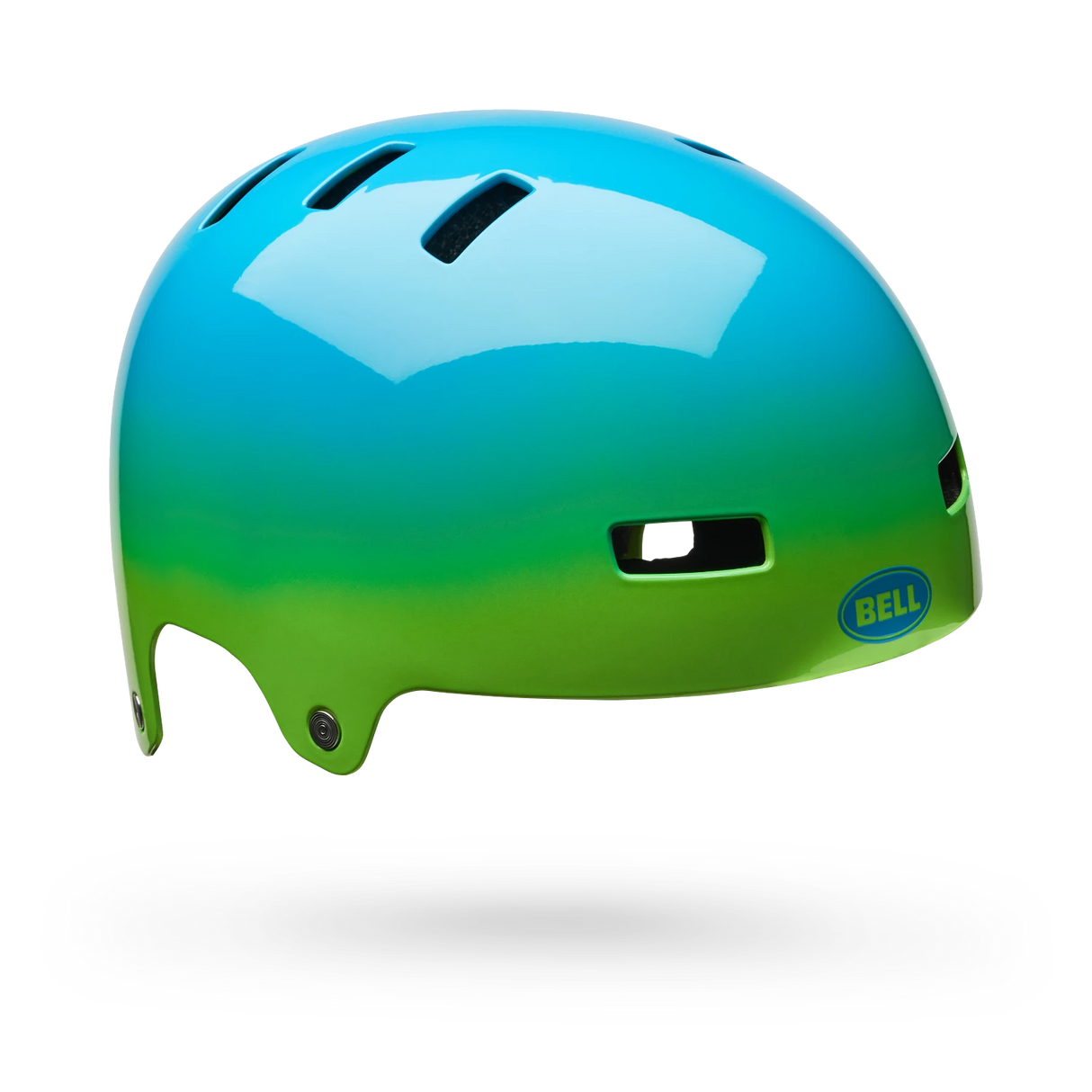 Bell Span Plunge Kids BMX/Skate/Cycling Helmet Blue Retina