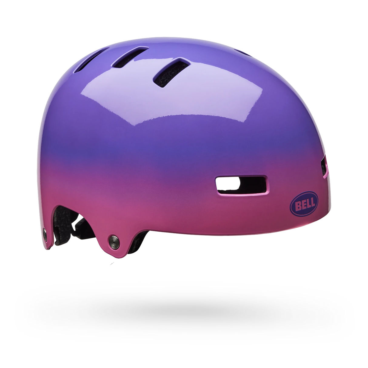 Bell Span Plunge Kids BMX/Skate/Cycling Helmet Purple Pink