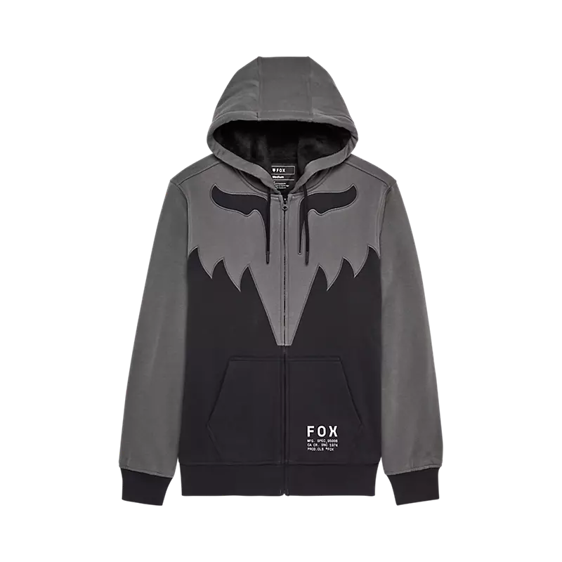 Fox Racing Spire Sasquatch Zip Hoodie Dark Shadow