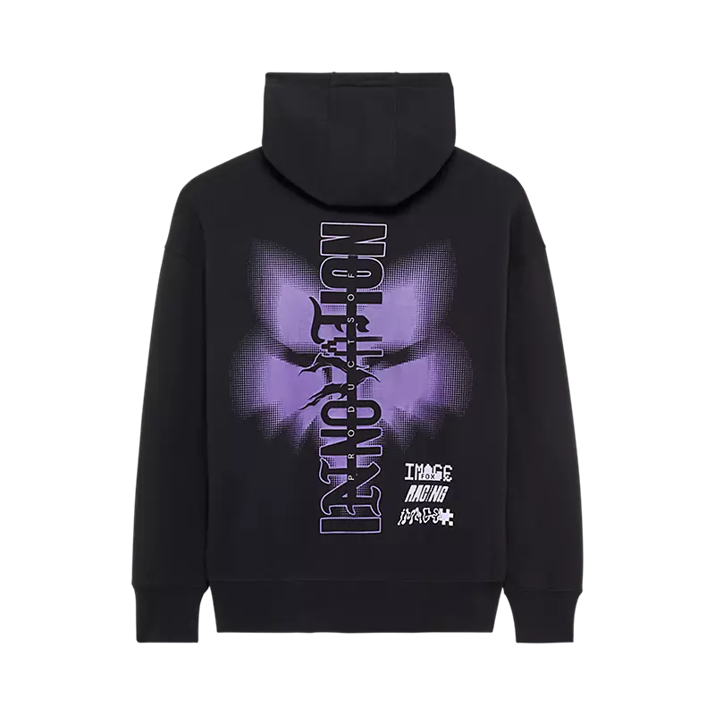 Fox Racing Image Phantom Oversized Pullover Hoodie Black