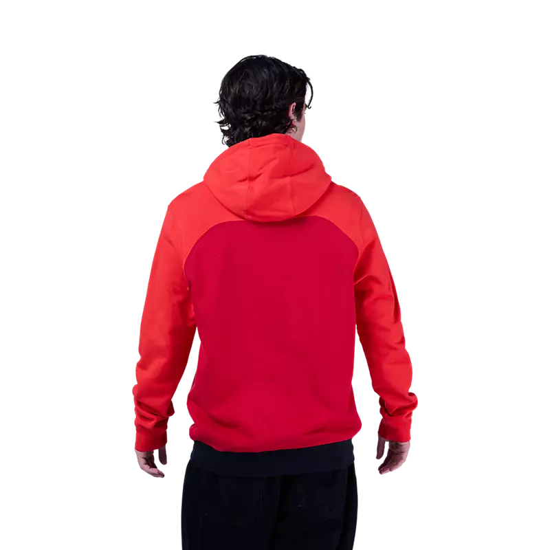Fox Racing Fracture Paneled Pullover Hoodie Red