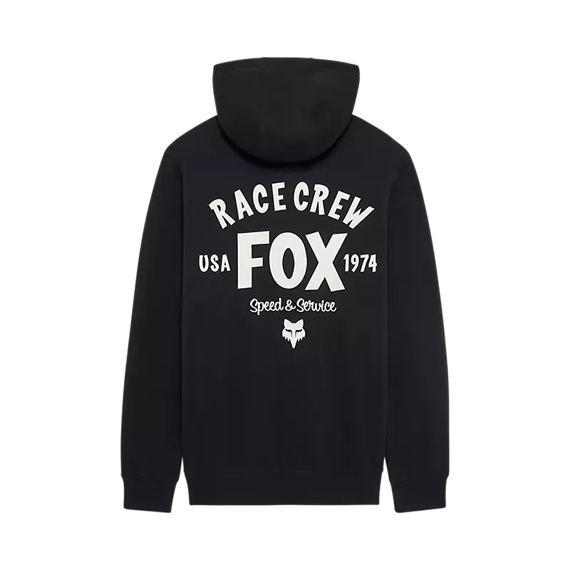 Fox Racing Slogan Pullover Hoodie Black