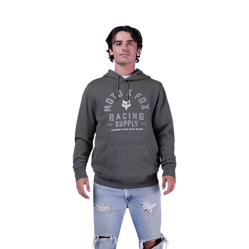 Fox Racing Local Racer Pullover Hoodie Dark Shadow