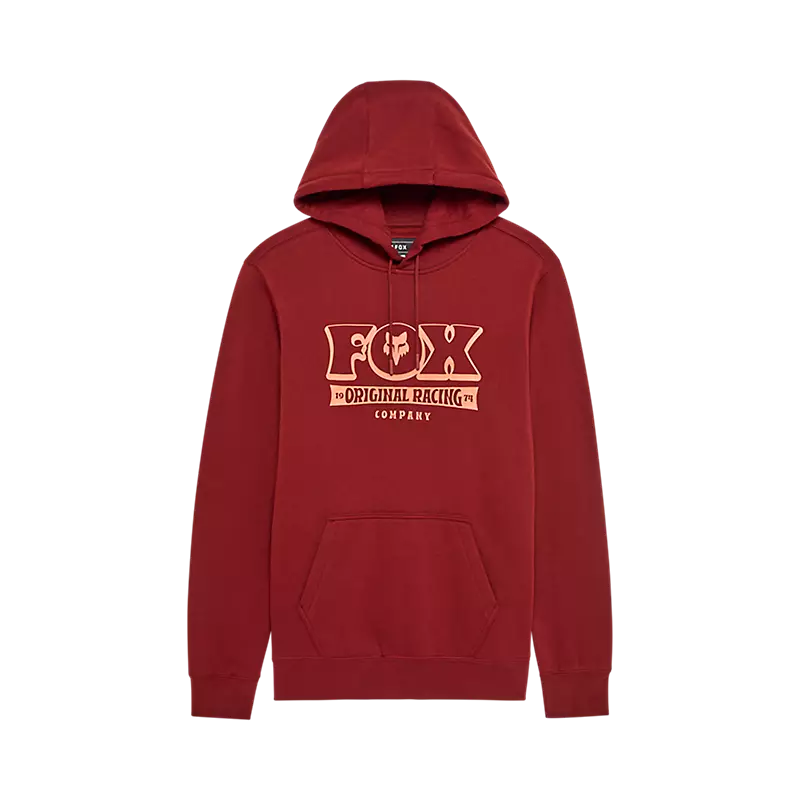 Fox Racing Banner Pullover Hoodie Rust