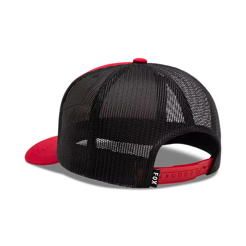 Fox Racing Racewear Mesh Trucker Hat Flame Red