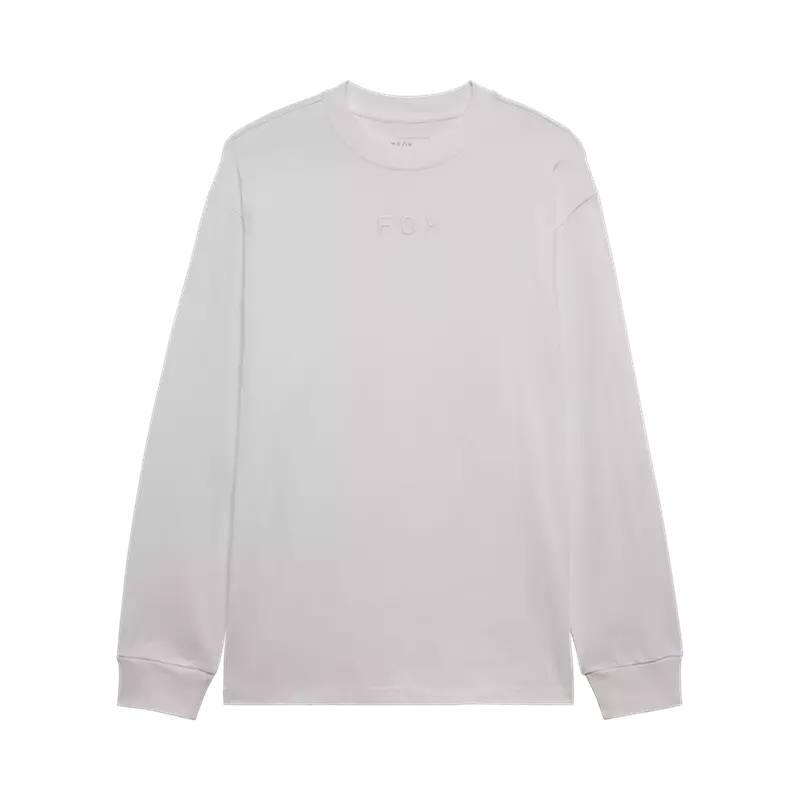 Fox Racing Wordmark Oversized Long Sleeve Tee Optic White