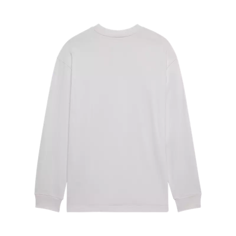 Fox Racing Wordmark Oversized Long Sleeve Tee Optic White