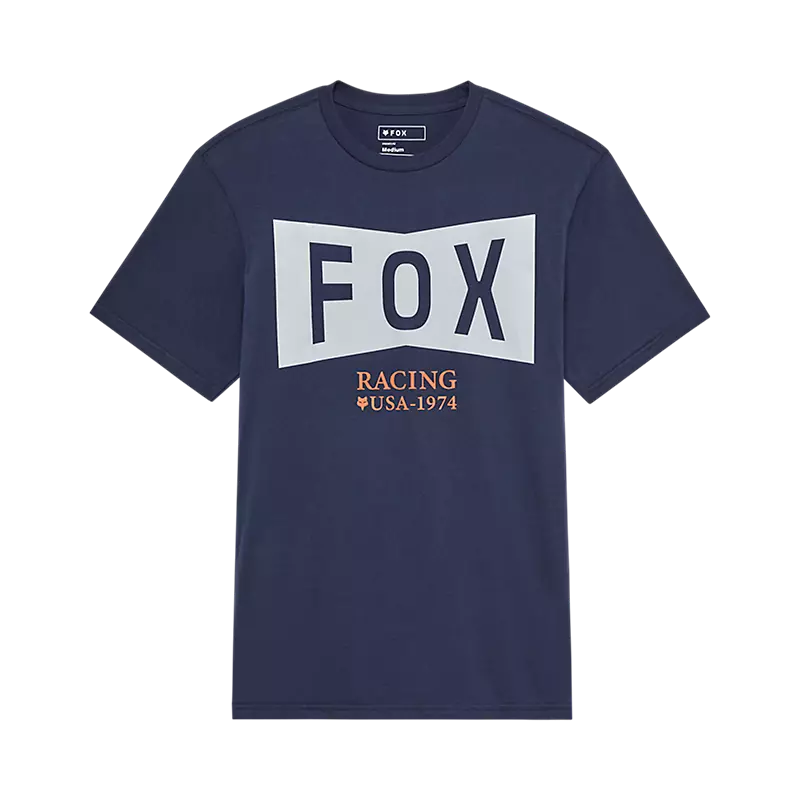 Fox Racing Typeface Premium Tee Midnight