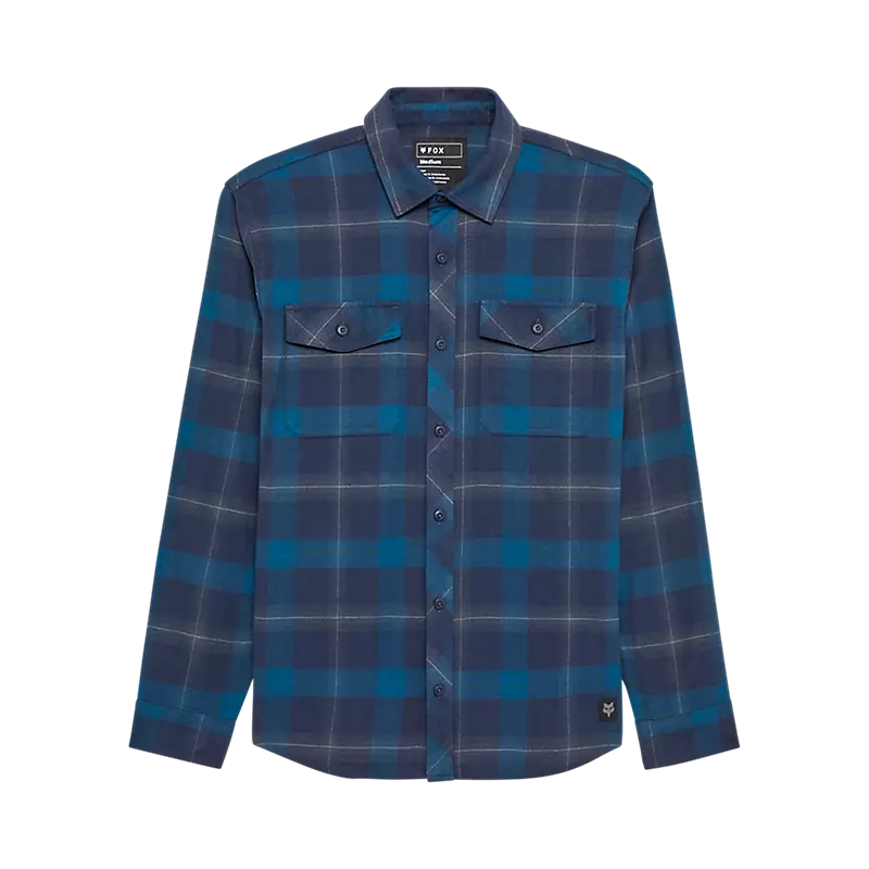 Fox Racing Survivalist Core Flannel Long Sleeve Shirt Midnight