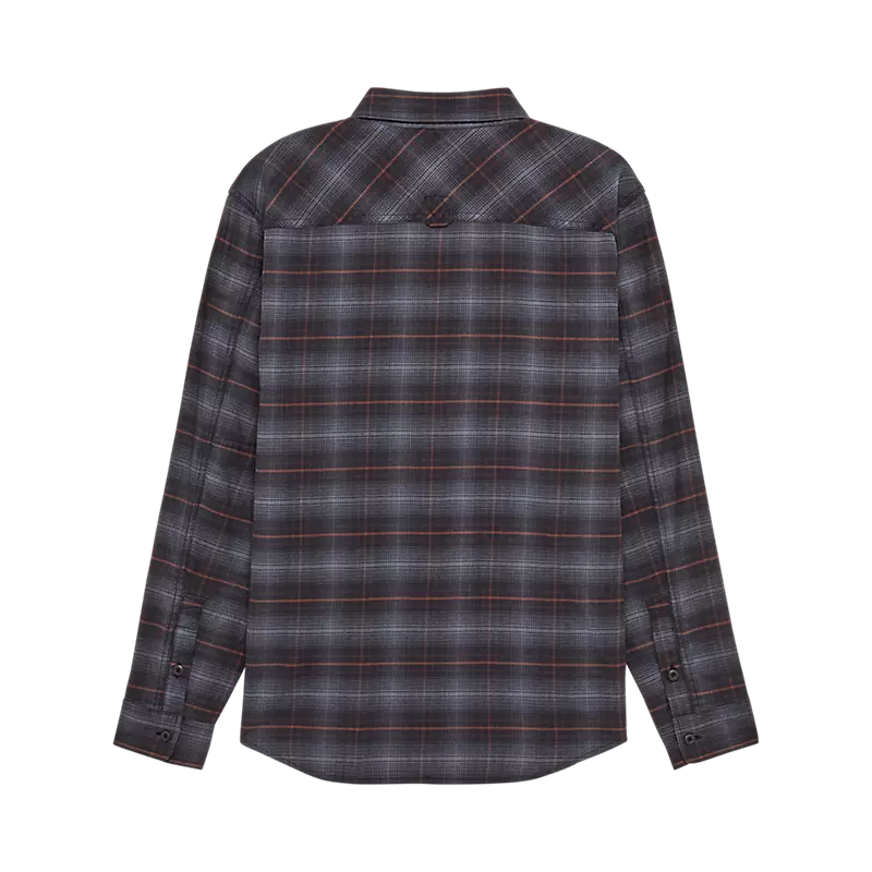 Fox Racing Survivalist Stretch Flannel Long Sleeve Shirt Black