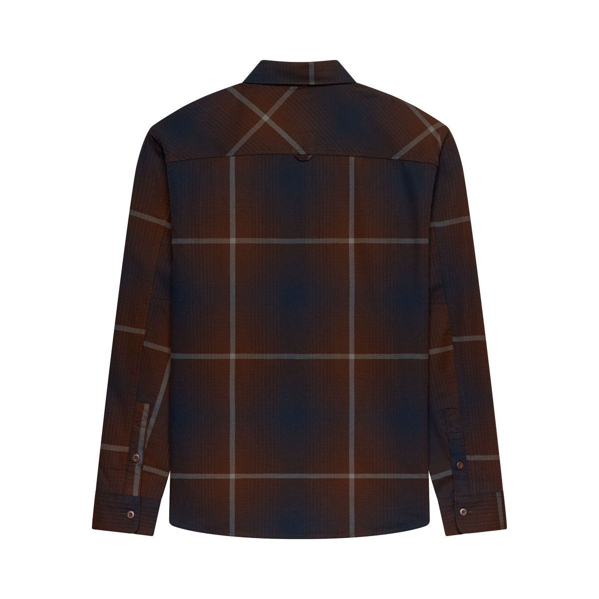 Camisa de franela de manga larga Survivalist Fire de Fox Racing, marrón oscuro