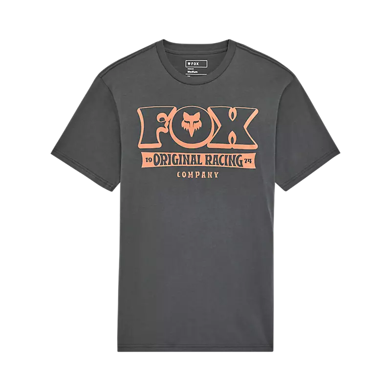 Fox Racing Banner Premium Tee Dark Shadow