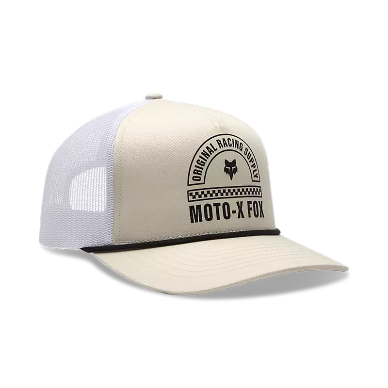 Fox Racing Women's Victory Rope Trucker Hat Off White