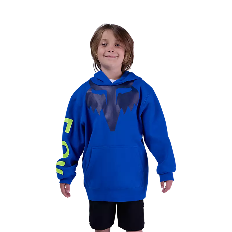 Fox Racing Youth Spire Pullover Hoodie Blue