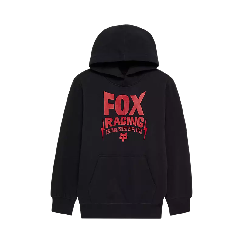 Fox Racing Youth Bolt Pullover Hoodie Black