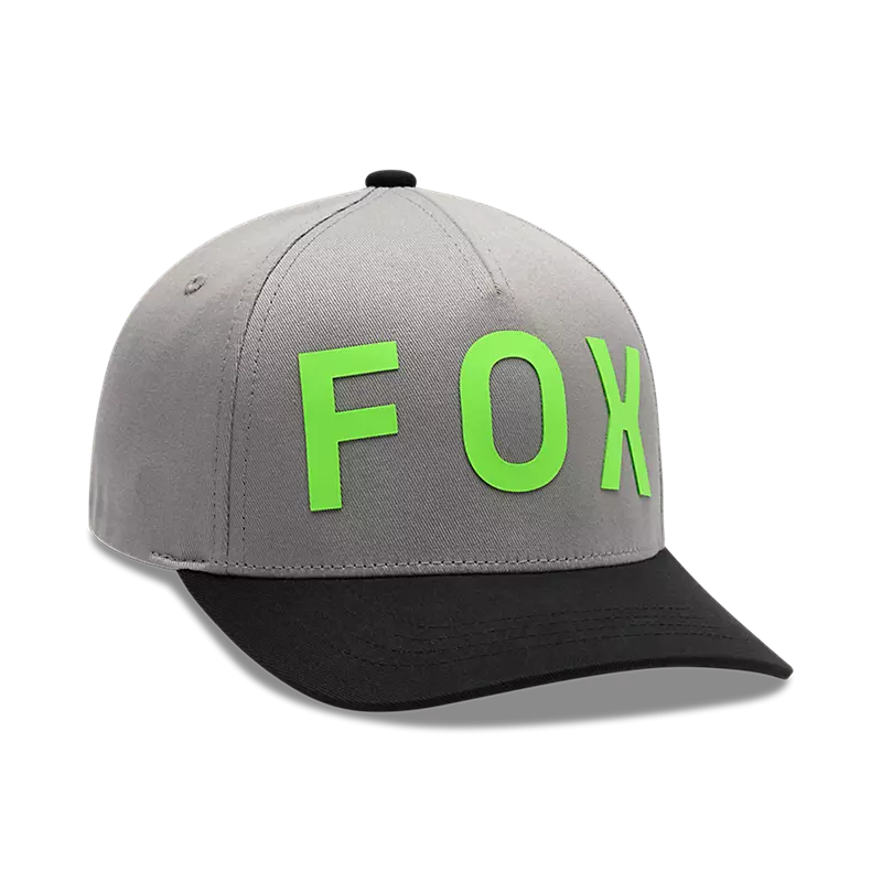 Fox Racing Youth Spire Snapback Hat Light Grey