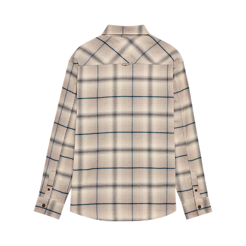 Fox Racing Women's Survivalist Stretch Flannel Long Sleeve Shirt Cream