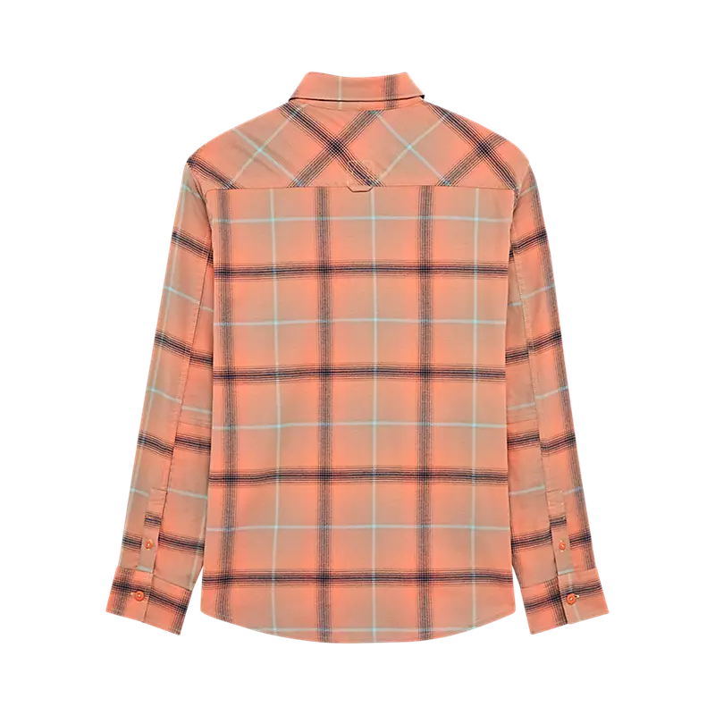 Fox Racing Women's Survivalist Stretch Flannel Long Sleeve Shirt Coral