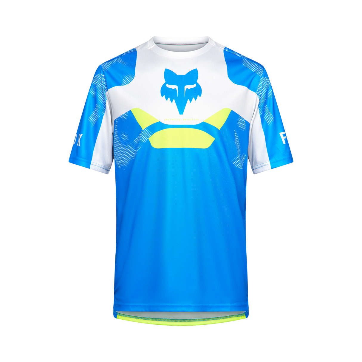 Maillot à manches courtes Fox Racing Ranger Tactile Bleu Joyau
