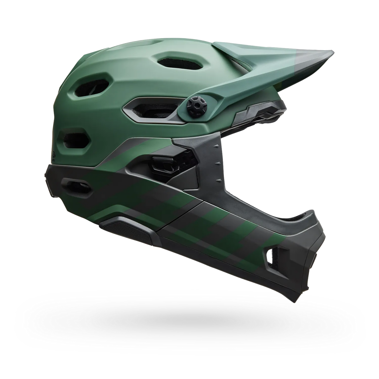Bell Super DH Spherical Full Face Convertible MTB Helmet Rumble Green