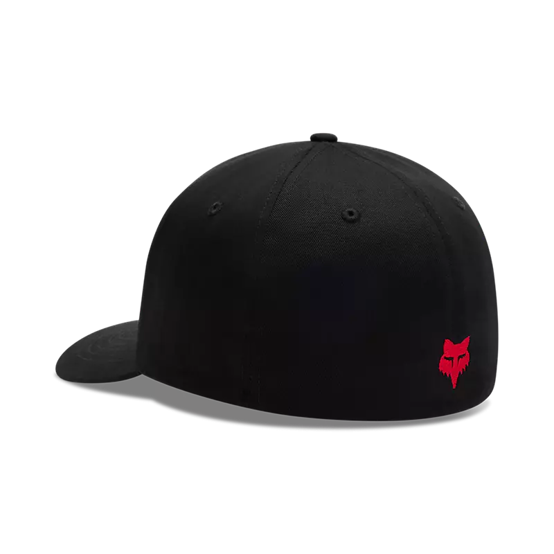 Fox Racing Typeface Flexfit Hat Black