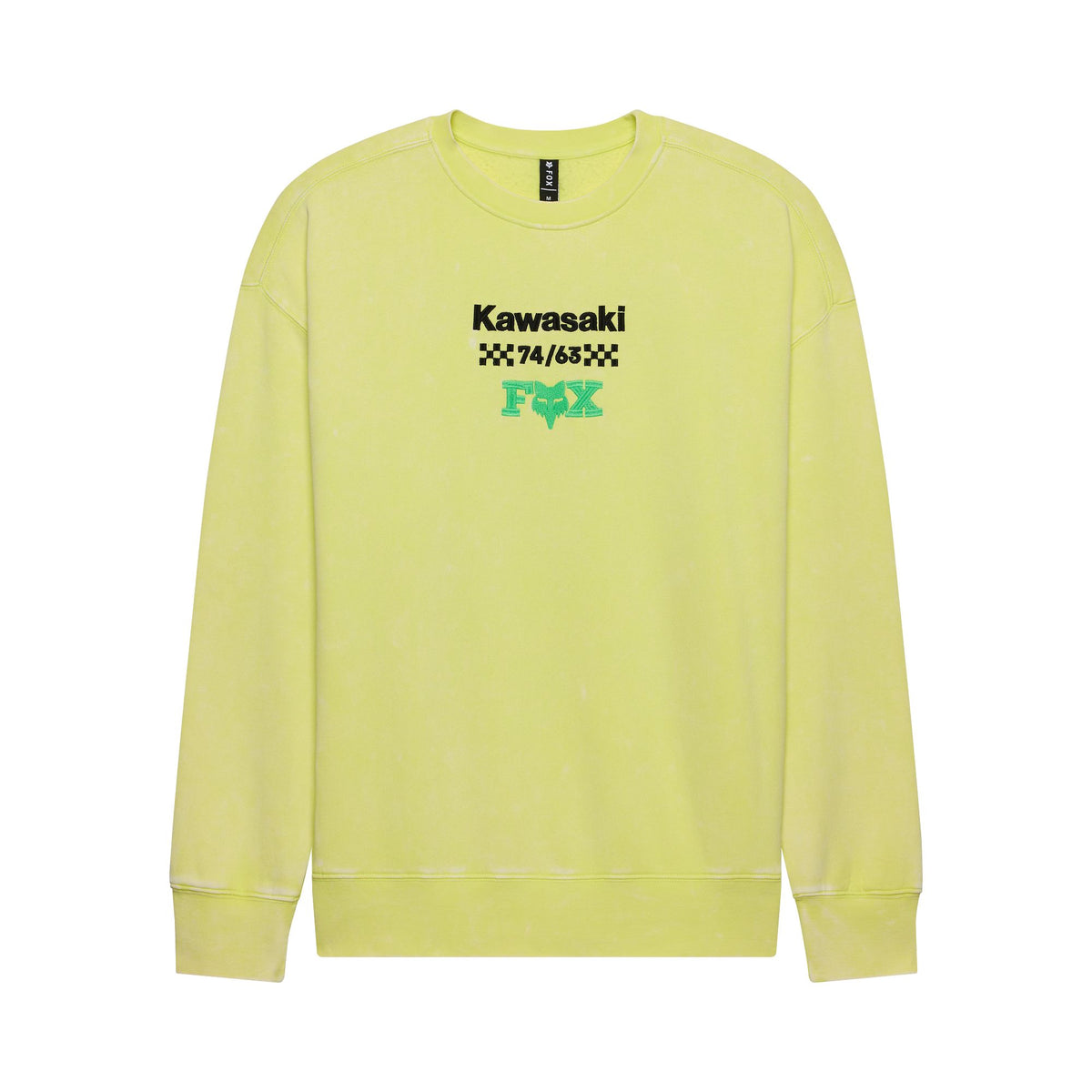 Fox Racing Kawi Fleece-Rundhalspullover Limettengrün