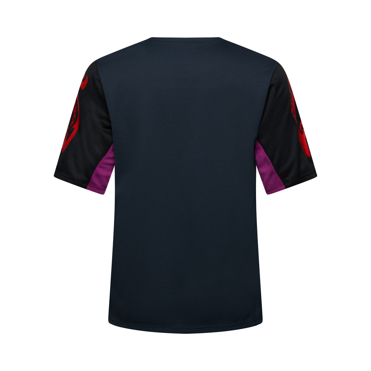 Fox Racing Youth Defend jersey met korte mouwen Creation Galaxy Blue