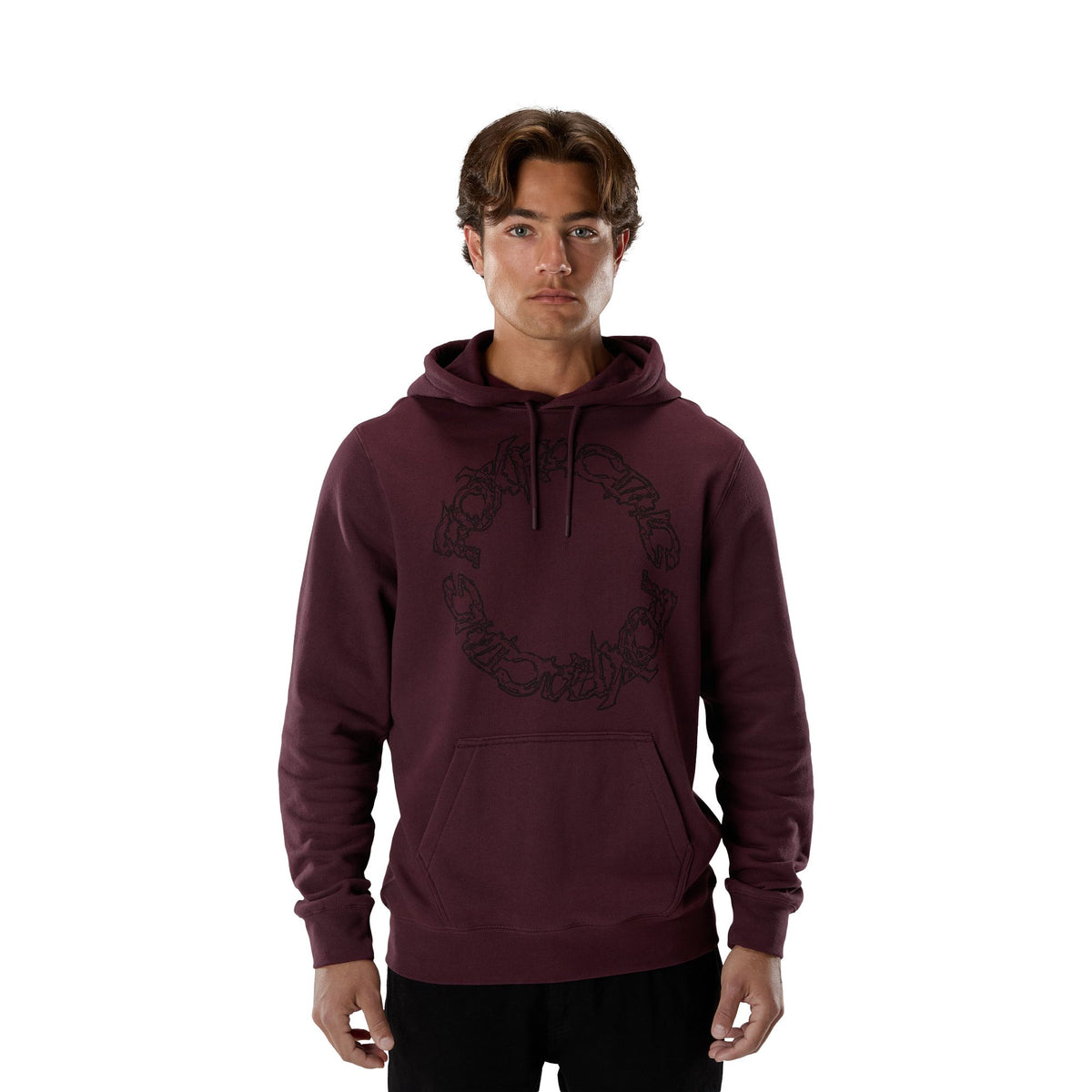 Sudadera polar Slowburn de Fox Racing granate oscuro