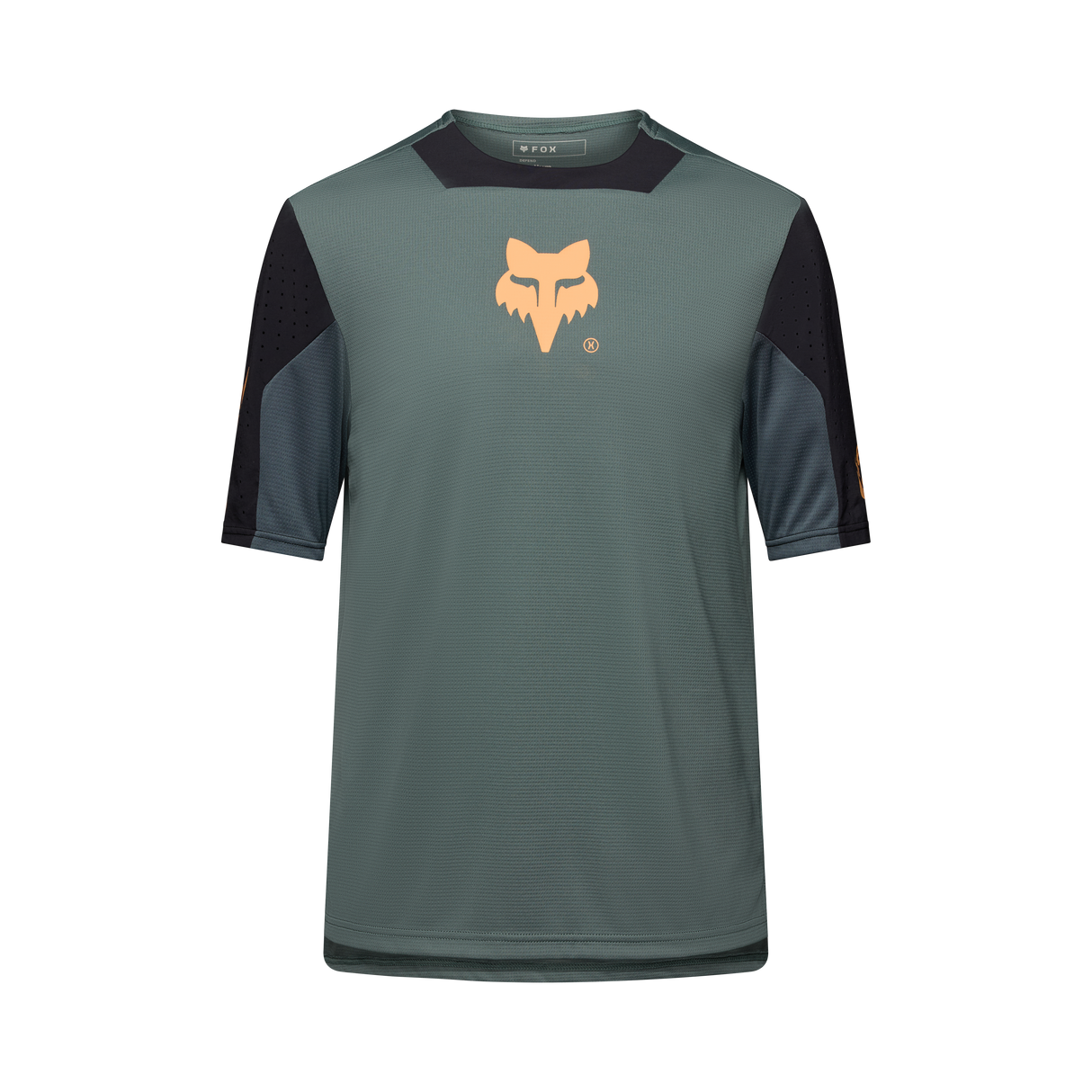 Maillot à manches courtes Fox Racing Jeunesse Defend Création Sauge