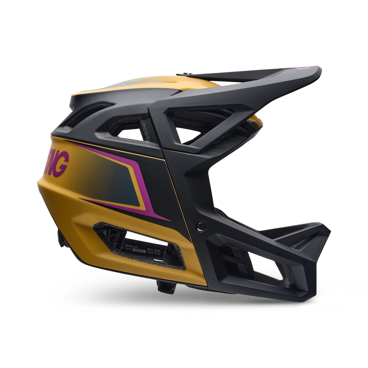 Fox Racing Proframe Helmet RS Heatstack CE Dark Yellow