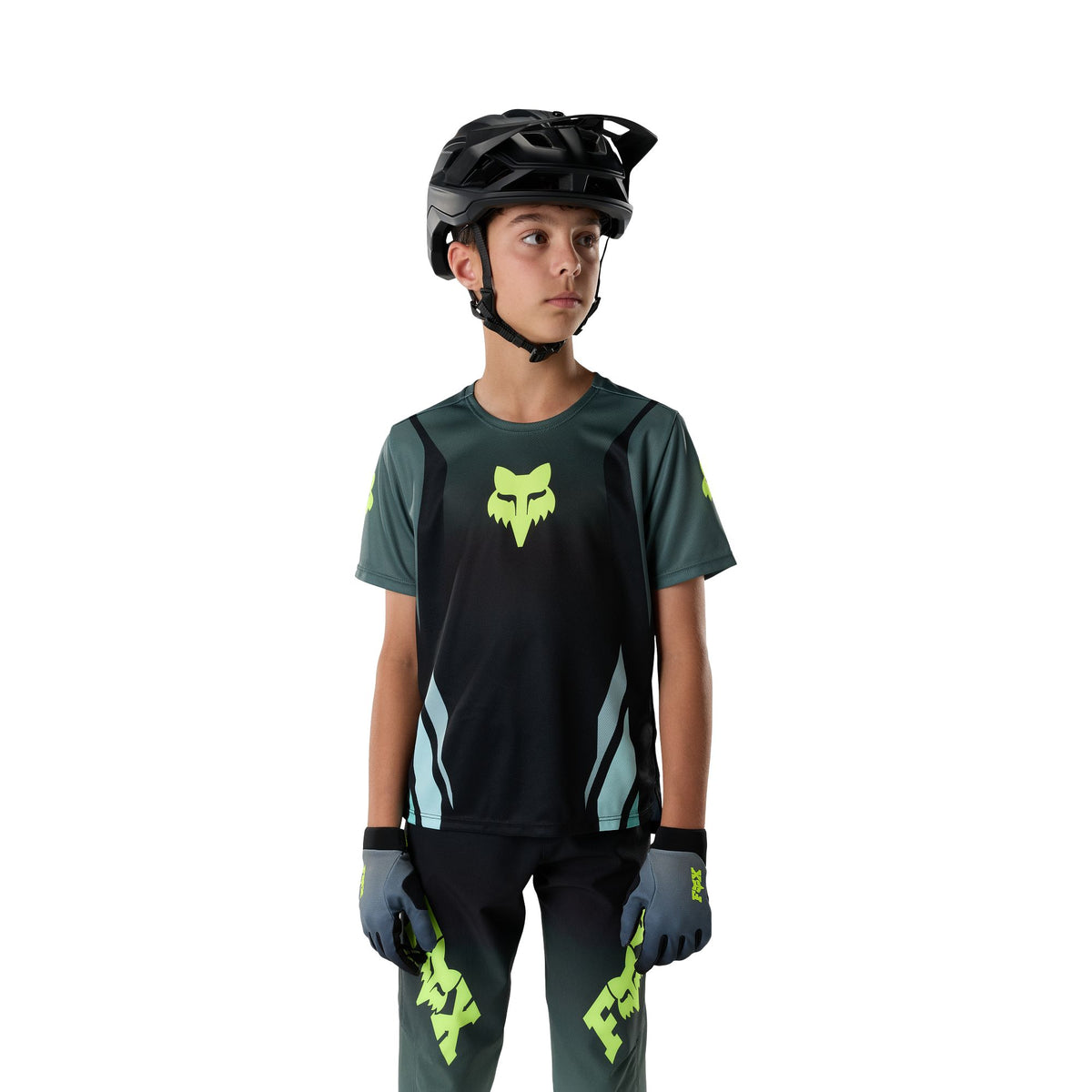 Fox Racing Youth Ranger Short Sleeve Jersey Foundry Sage