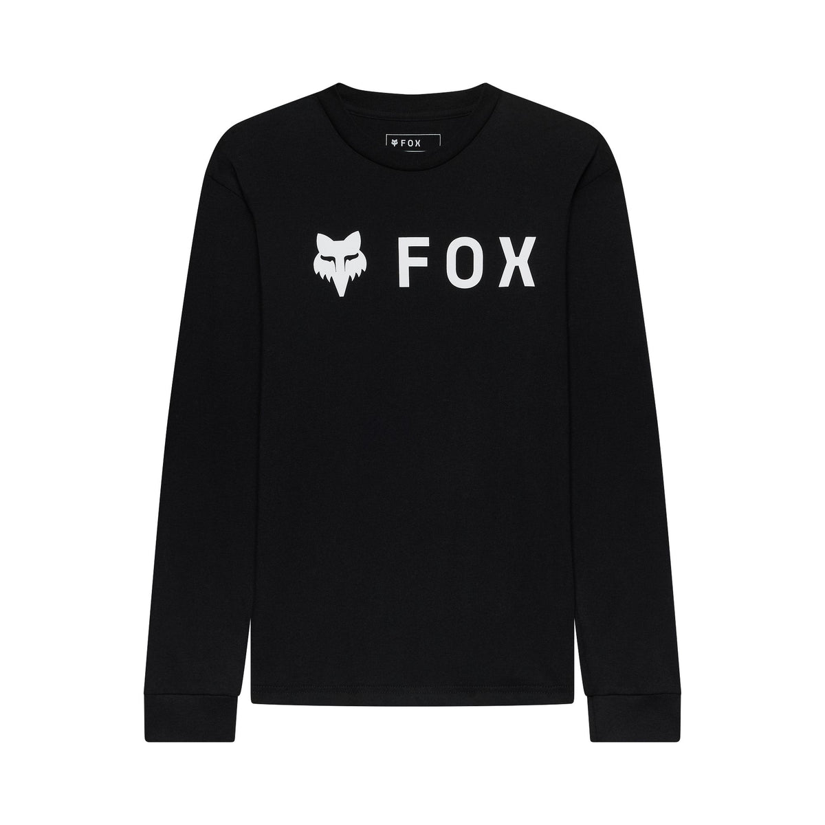 T-shirt à manches longues Fox Racing Youth Absolute noir ultra