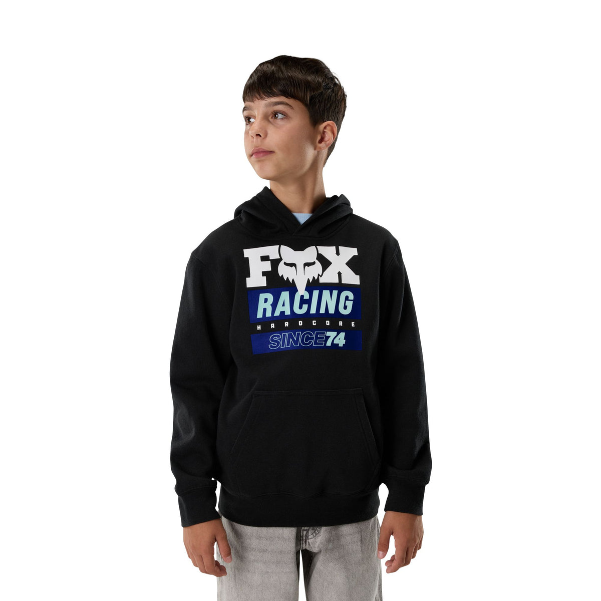 Fox Racing Jugend Since 74 Fleece-Pullover Schwarz