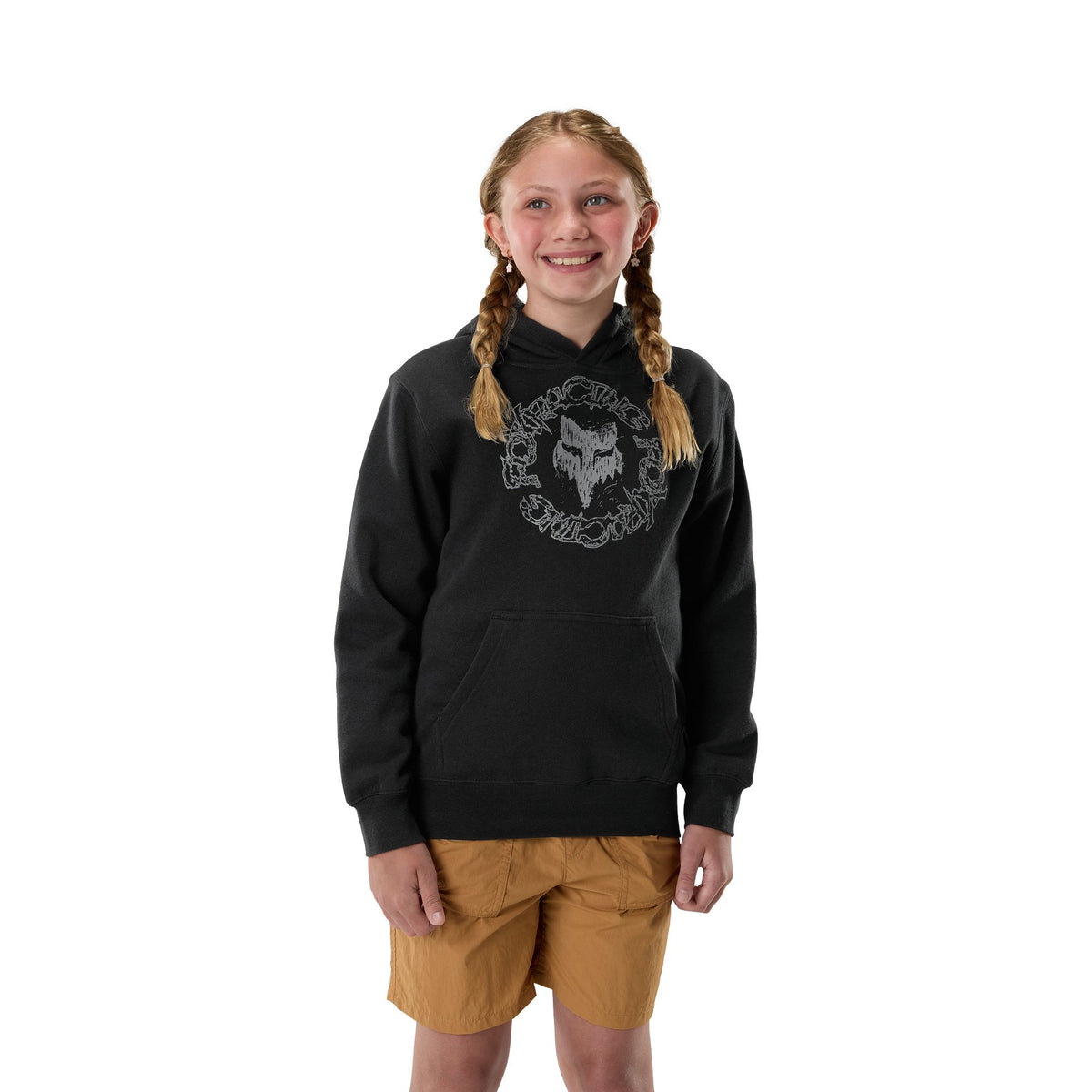 Fox Racing Jugend Slowburn Fleece-Pullover Schwarz