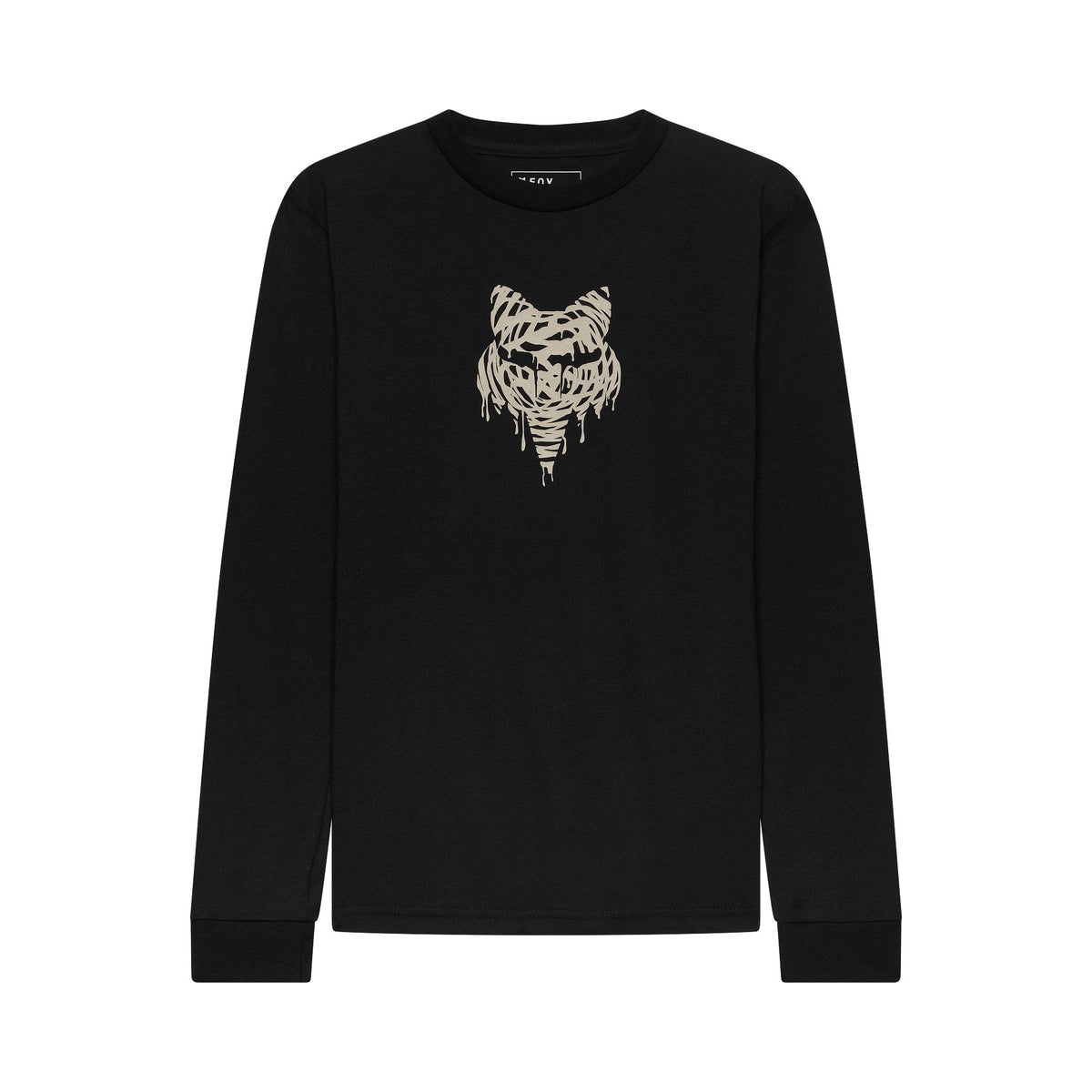 Fox Racing Youth Roughcut Langarm-T-Shirt Ultr schwarz