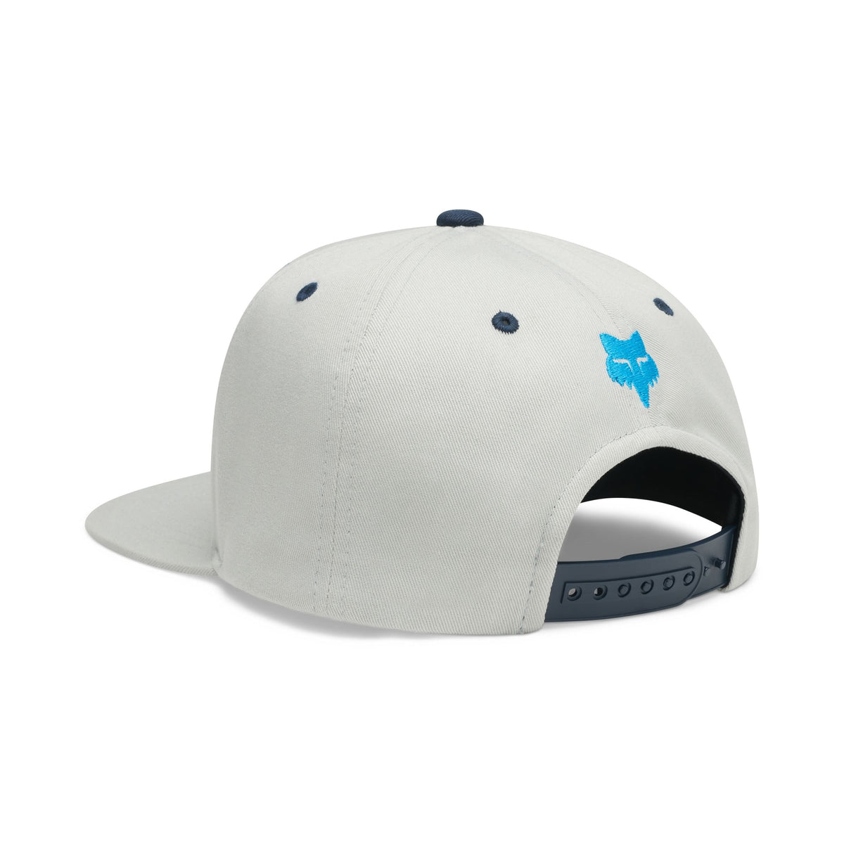 Fox Racing Youth Coldpress Snapback-Kappe Hellgrau