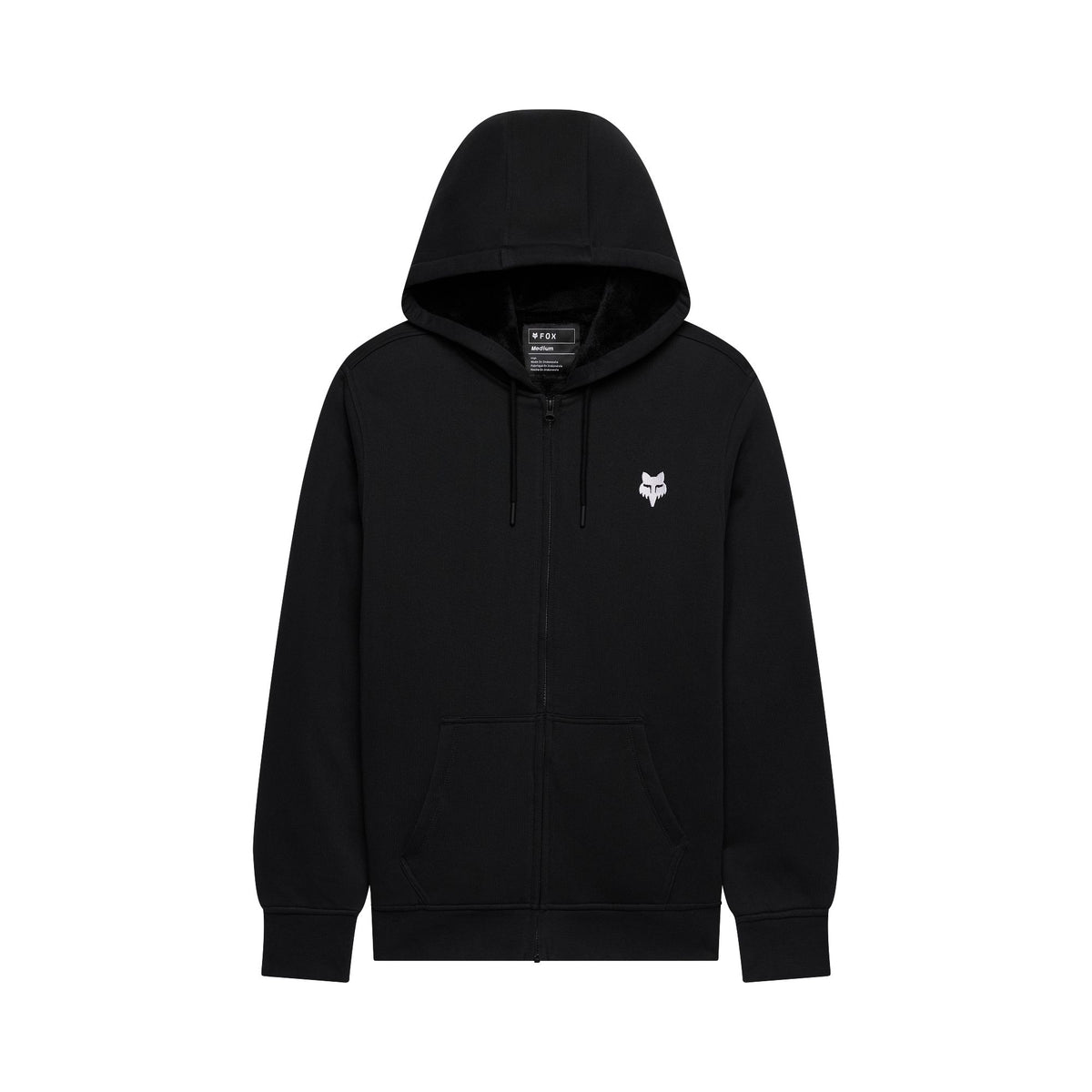 Fox Racing Fox Head Sasquatch Fleece-Zip-up Schwarz
